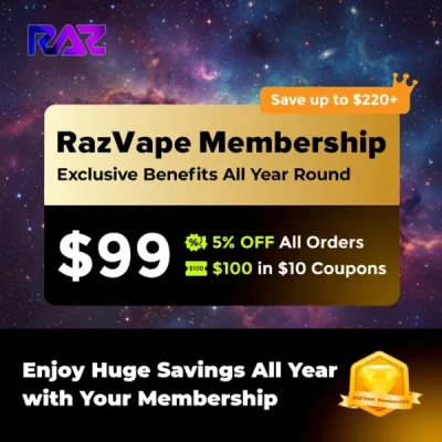 Join RAZ Vape Membership